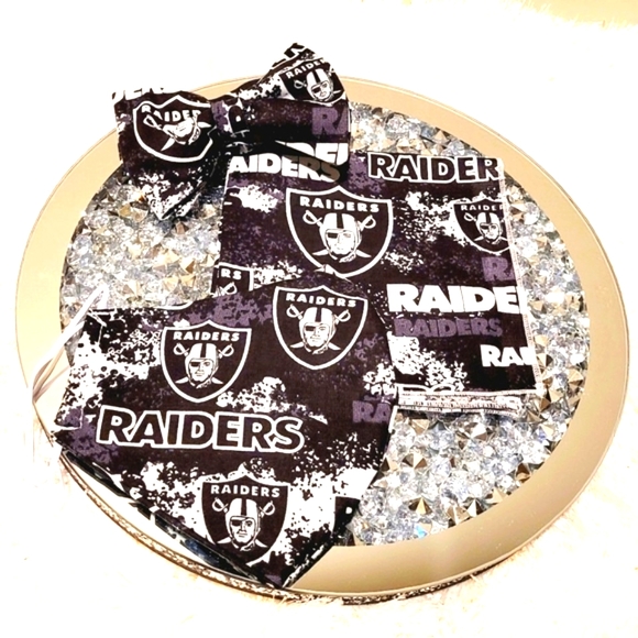Raiders BowTie & Pocket Square ONLY